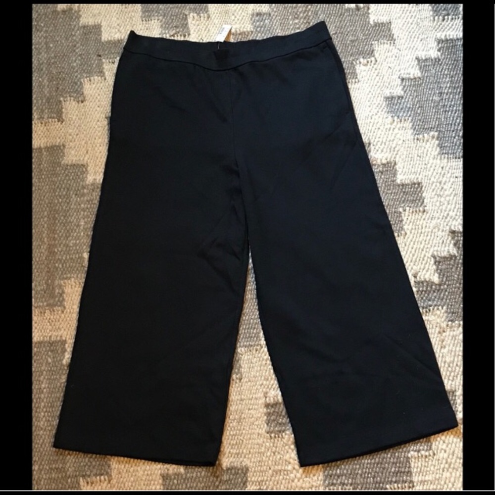 Madewell wise leg knit crop pants